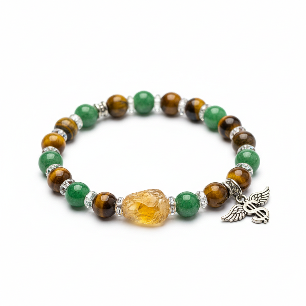 Money Maker Bracelet full product shot on white background