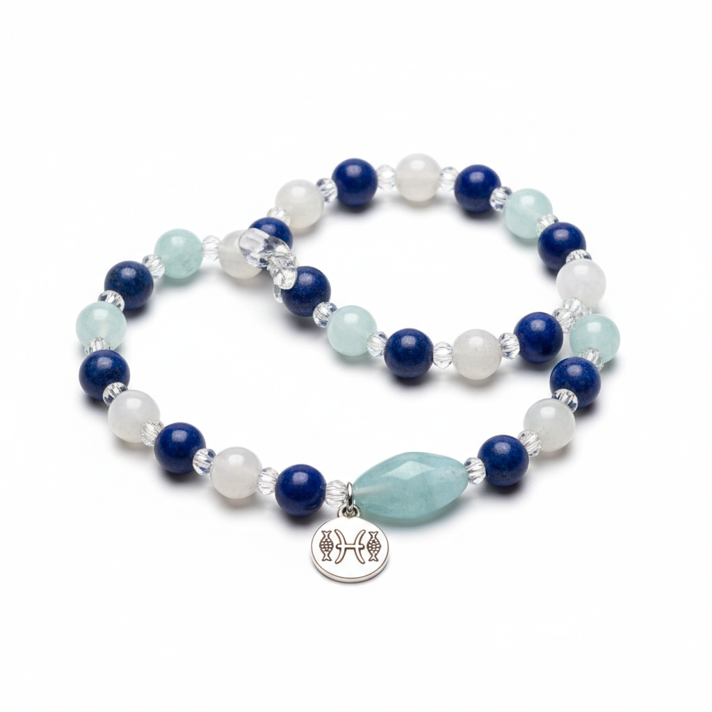 Pisces Bracelet full product shot on white background