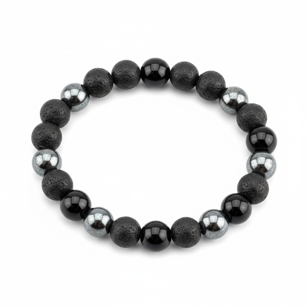 Triple Protection Bracelet full product shot on white background
