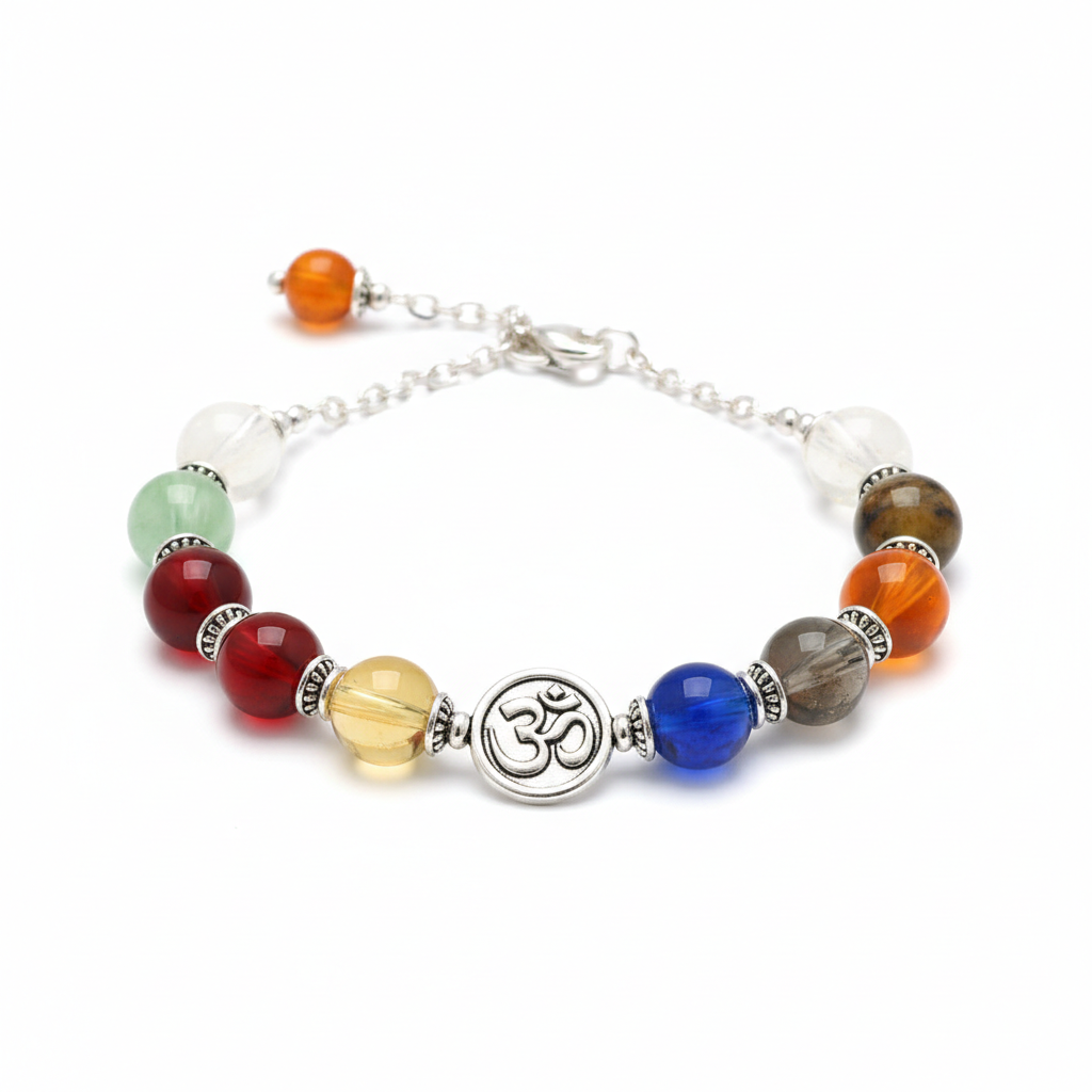 Energised Navgrah Shanti Bracelet Purnima full product shot on white background
