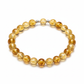 Citrine Bracelet full product shot on white background