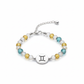 Gemini Bracelet full product shot on white background