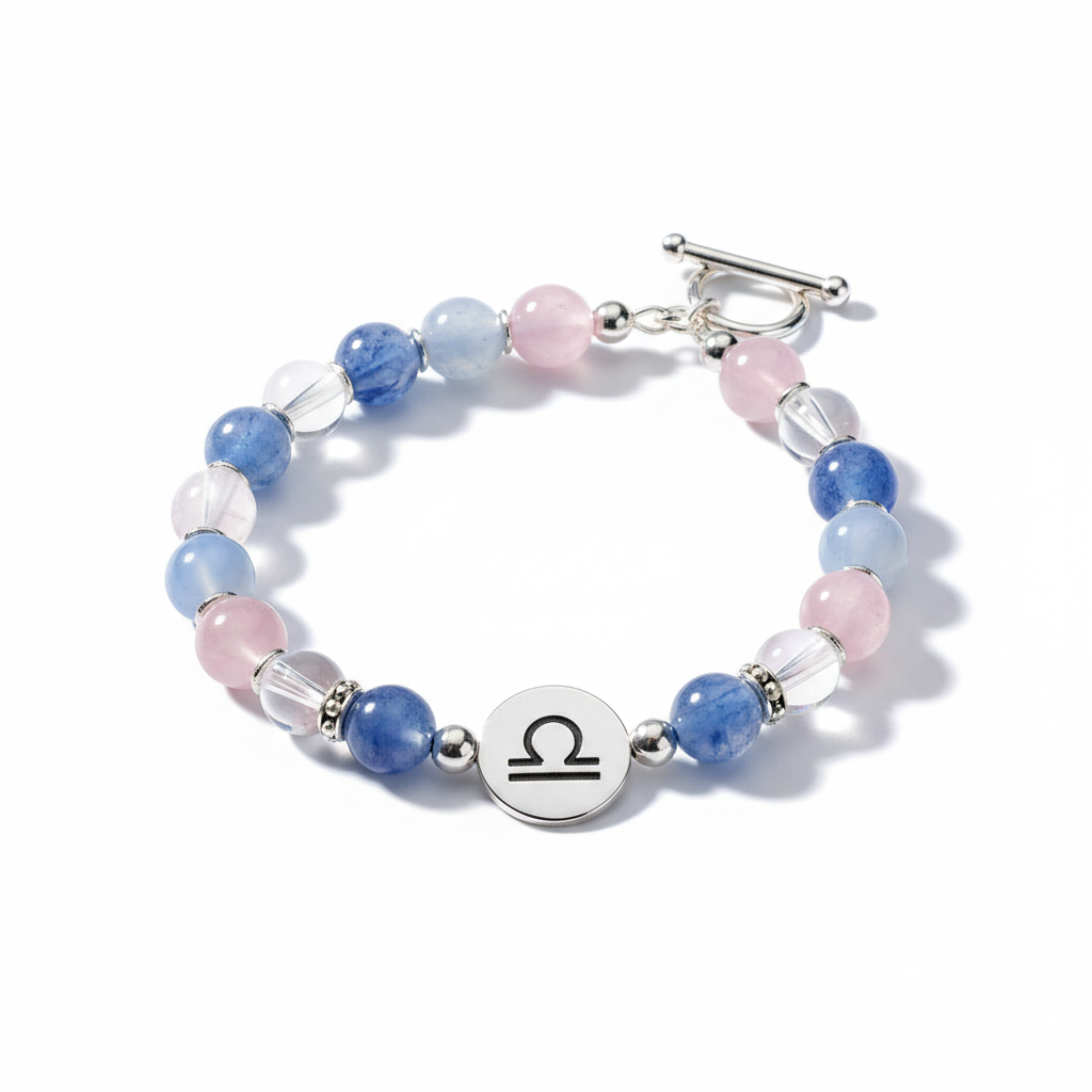 Libra Bracelet full product shot on white background