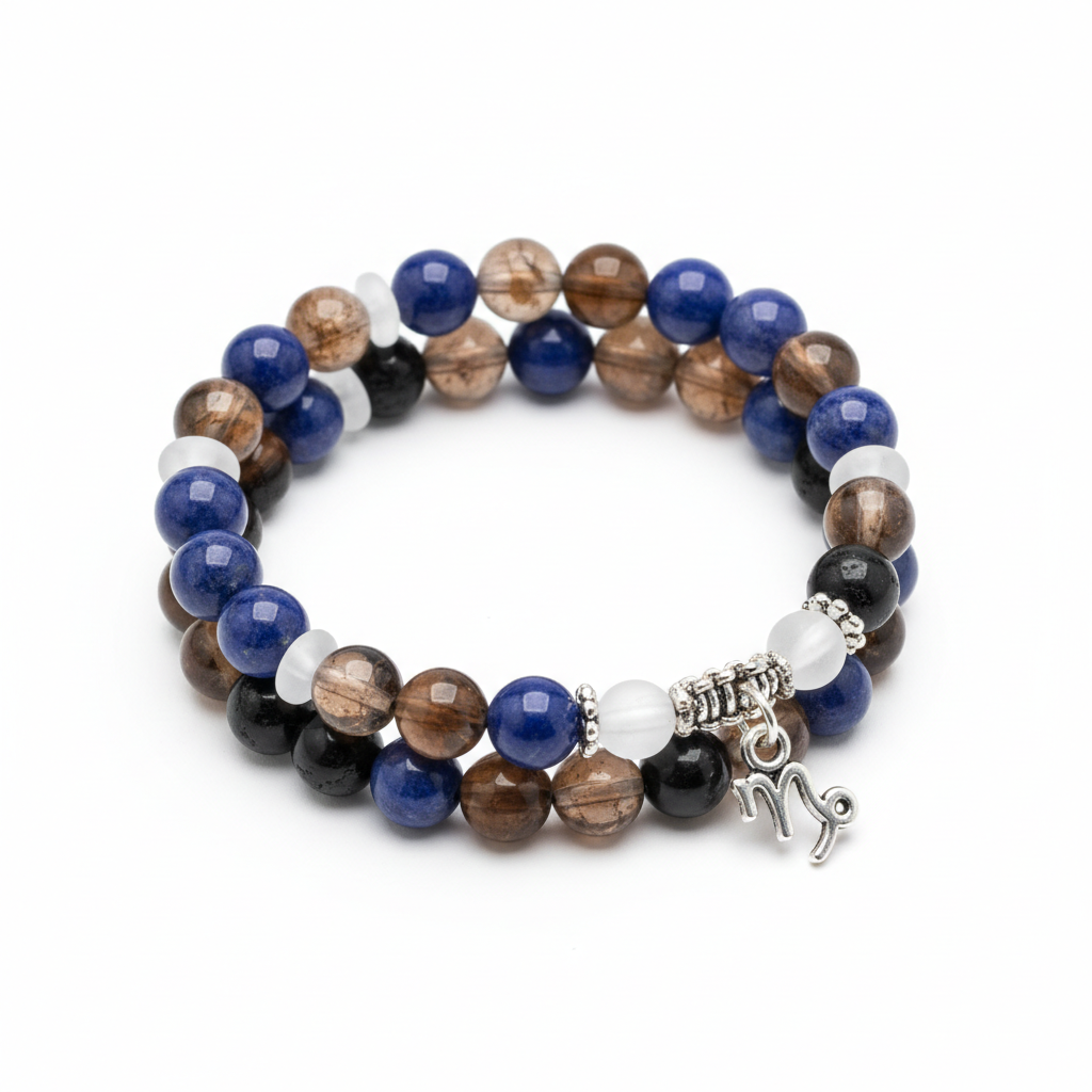 Capricorn Bracelet full product shot on white background