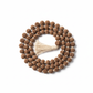 7 Mukhi Rudraksha Mala full product shot on white background