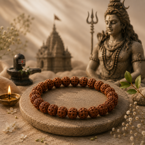 Sawan Siddh Dhan Rudraksha Bracelet