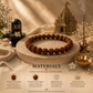 Gold Plated Beaded Rudraksha Bracelet