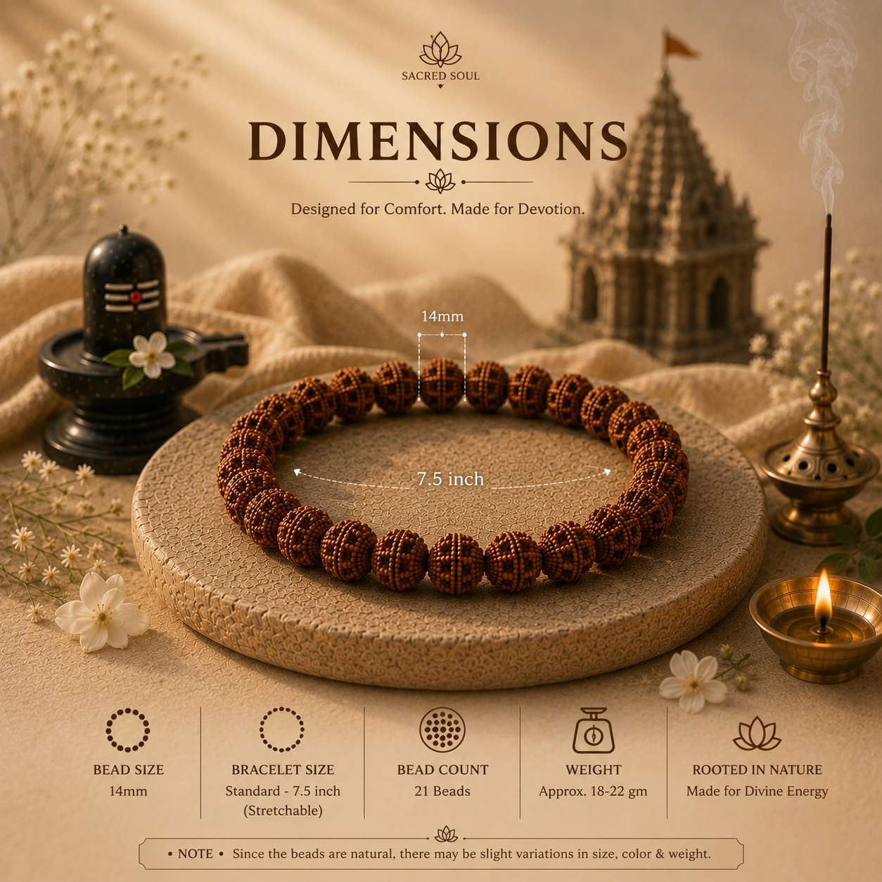 Sawan Siddh Dhan Rudraksha Bracelet